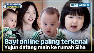 [IND/ENG] Jo Yujun, bayi dengan 700ribu subscribers! | The Return of Superman | KBS WORLD TV 240707