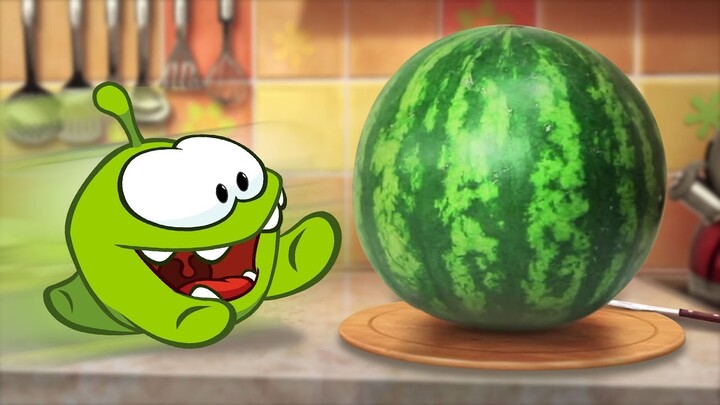 Om Nom Kisah - Semangka di dapur | Lucu Untuk Anak | Om Nom Bahasa