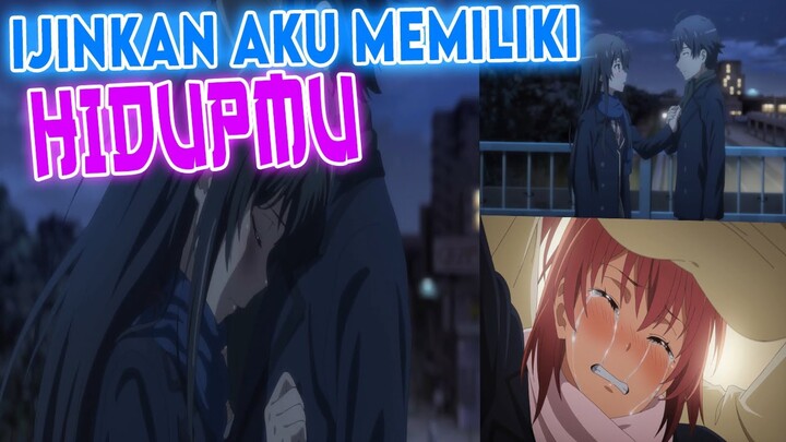 Review Anime Oregairu Season 3 Episode 11 - Kemenangan Telak Yukino (Indonesia)