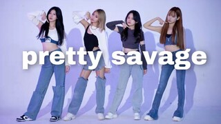 BLACKPINK-Pretty Savage 4K แดนซ์คัฟเวอร์
