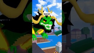 DRAGON CONTROLS OUR ACTIONS IN BLOX FRUITS! DIDN’T END WELL #shorts