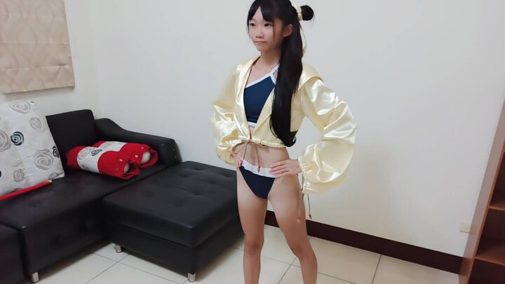 Do you dare to wear FGO Ushiwakamaru to practice sword flower combo? I broke a sword