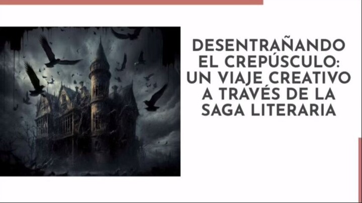 Video de análisis de los libros de la saga de Crepúsculo