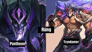 Tryndamer Đi Rừng Vs Pantheon Và Cái Kết | Quân Best Tryndamer Rừng