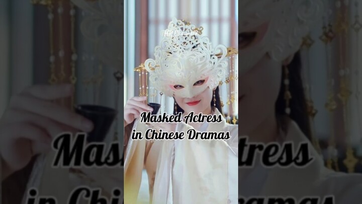 Masked Actress in Chinese Dramas #cdrama #chinesedrama #zhaolusi #dilrabadilmurat #bailu #liqin