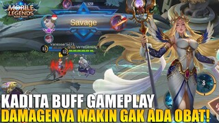 SETELAH DI BUFF KADITA JADI MAKIN NGERI‼️ DAMAGENYA JADI MAKIN SADIS! MOBILE LEGENDS