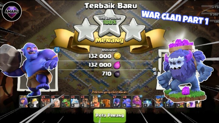 war clan part1 || Clash of Clans Gameplay