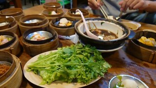 โชคดีแต่เตี้ยม ติ่มซำร้านดังแห่งเมืองหาดใหญ่ สงขลา คนต่อคิวเยอะมาก