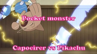 Pocket monster 39 - Capoeirer vs Pikachu