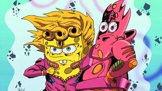 [Doujin painting] JOJO's Bizarre Adventure - SpongeBob SquarePants