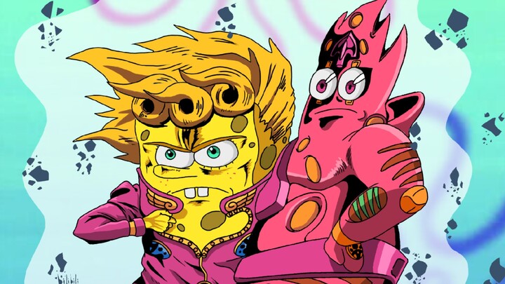 [Anime]Gambar Bermusik: Spongebob + JoJo