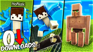 Ich TESTE bahnbrechende Minecraft MODS mit 0 DOWNLOADS