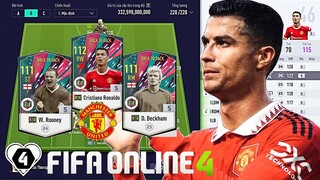 320 Tỷ Phá Sạch ILF Build Team Color MU Mạnh Nhất FO4 Hiện Nay: RONALDO, ROONEY, BECKHAM, VARANE