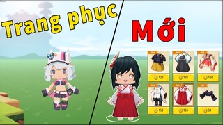 Trang phục Meos Racer và skin DIY mới Mini World 0.35.10 😘😘😘