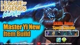 (NEW) How To Play Master Yi Skill Combo, Skills Understanding, New Runes & Build in LoL: WILD RIFT