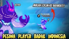 Pesona Lucu player Epic Badak Lumutan Mobile Legends Indonesia 😆