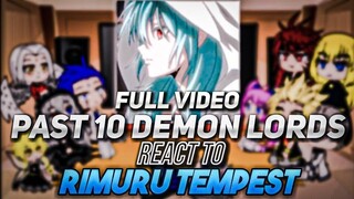 𝐓𝐞𝐧 𝐆𝐫𝐞𝐚𝐭 𝐃𝐞𝐦𝐨𝐧 𝐋𝐨𝐫𝐝𝐬 𝐑𝐞𝐚𝐜𝐭 𝐓𝐨 𝐑𝐢𝐦𝐮𝐫𝐮 𝐓𝐞𝐦𝐩𝐞𝐬𝐭/リムル゠テンペスト | 𝐓𝐄𝐍𝐒𝐔𝐑𝐀 | 𝐅𝐔𝐋𝐋 𝐕𝐈𝐃𝐄𝐎 | #rimuru #tensura ||