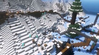 1000 players playing Minecraft with different races.