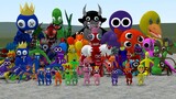 WHICH ROBLOX RAINBOW FRIENDS IS STRONGEST In Garry's Mod!