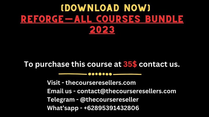 [Download Now] Reforge  - All Courses Bundle 2023