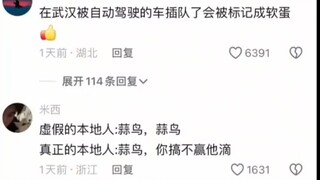 No wonder it's a city full of Hubei natives—driving here is unbelievably aggressive!