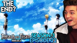 The Other Side of the Wall | Attack on Titan REACTION Season 3 Episode 22
