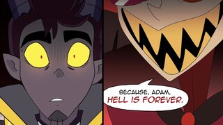 HELL IS FOREVER  👹 Hazbin Hotel COMIC DUB [ Adam & Alastor ]