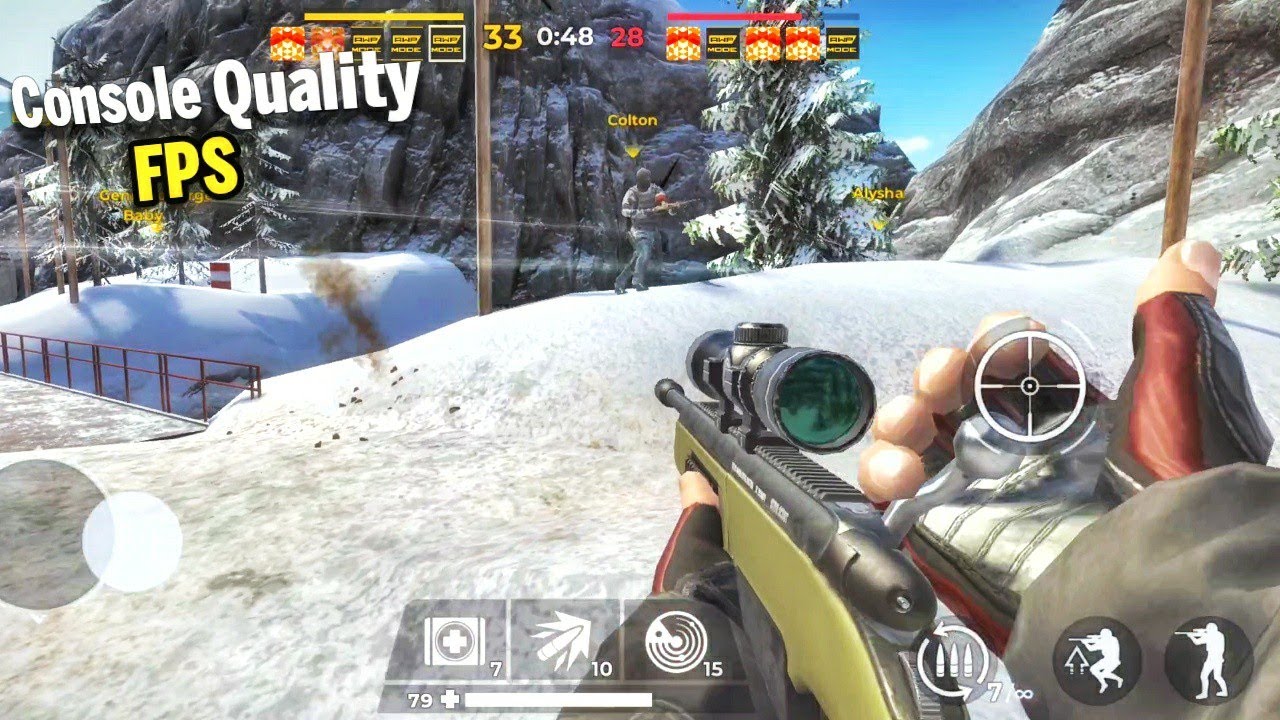 Top 10 Console Quality FPS Multiplayer Games For Android and iOS 2020 HD