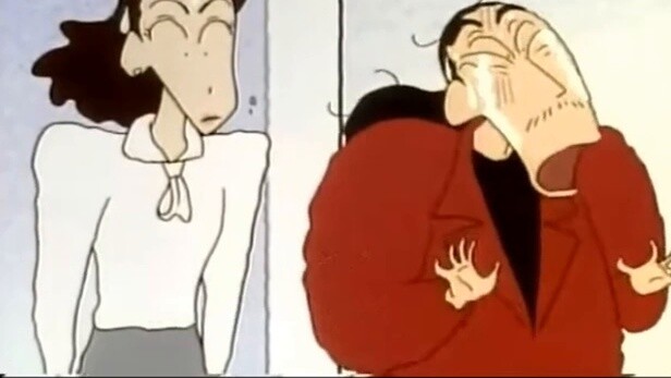 Crayon Shin-chan ruins the fashion show all by himself