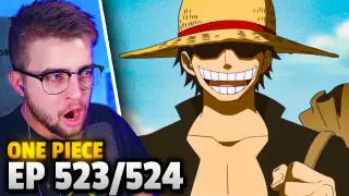 THE ORIGINS OF THE STRAW HAT!! One Piece Episode 523 & 524 Reaction