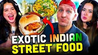 Exotic Indian Street Food Tour in Mumbai, India REACTION! | Best Ever Food Review Show