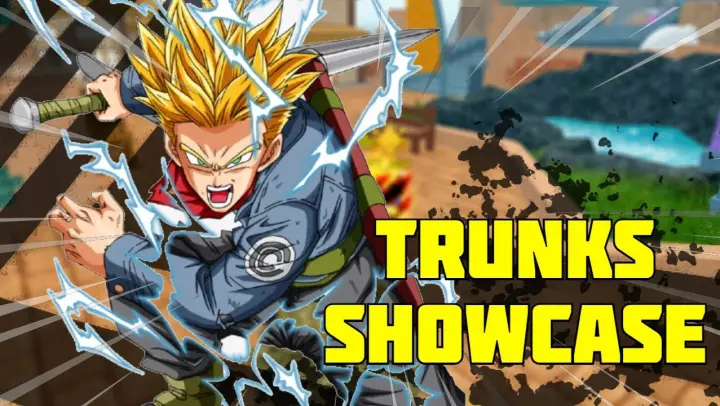 Trunks Showcase in All Star Tower Defense