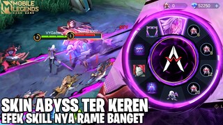 SKIN 7RIBU DIAMOND YANG TIDAK MENGECEWAKAN! EFEKNYA RAME BANGET! GACHA SKIN ABYSS LEOMORD