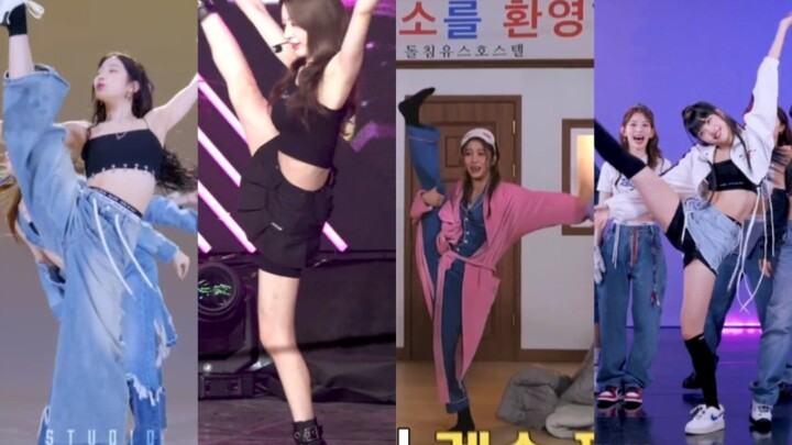 zuha一字马part挑战