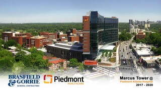 Marcus Tower at Piedmont Atlanta Hospital 4K Construction Time-lapse From EarthCam