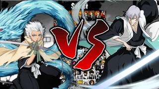 Hitsugaya Bankai VS Gin (Captain Fight)