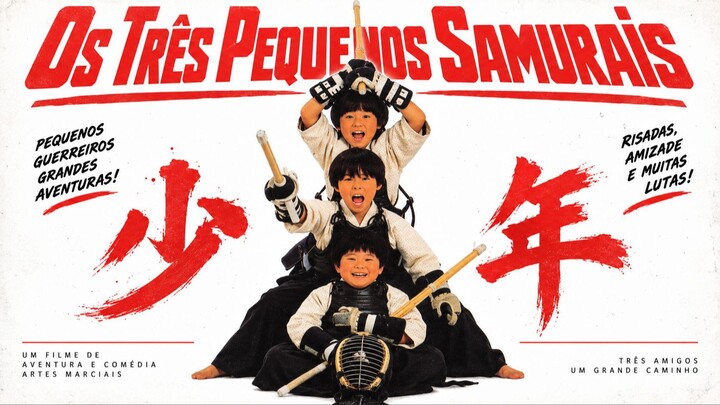 Os três pequenos samurais 1986 (dublado)
