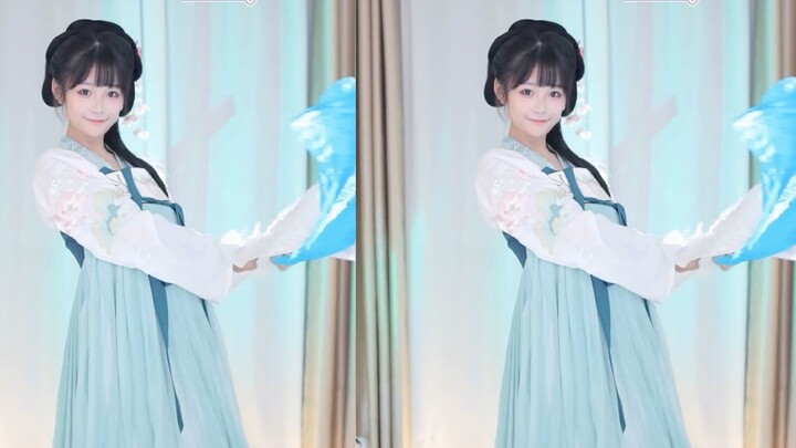 【鱼子酱】《寄明月》 绿色丫鬟版 直播跳舞录屏