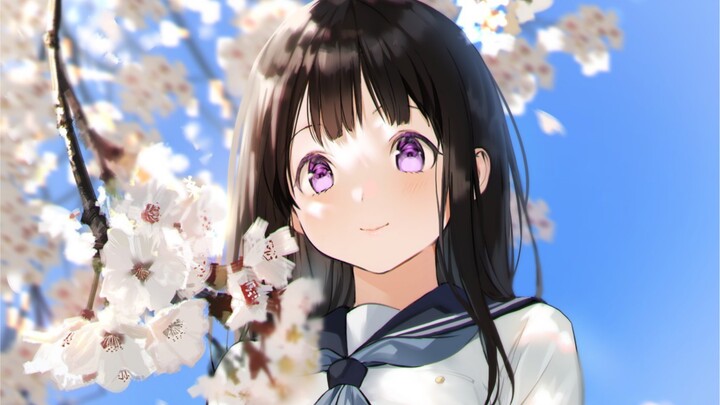 [ Hyouka ] Tantangan Detak Jantung 100 Detik Chitanda