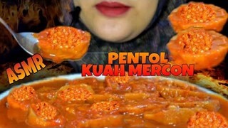 ASMR BAKSO CINCANG KUAH MERCON|| PEDAS BINGIT 😭😭😭😭|| ASMR INDONESIA