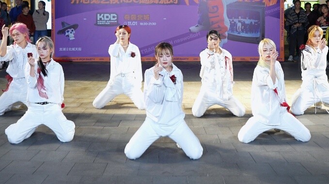 Versi Halloween dari ENHYPEN medley road show-Moonstruck cover
