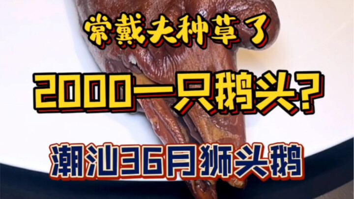 In Chaoshan cuisine, there’s a game‑breaking ingredient—lionhead goose.