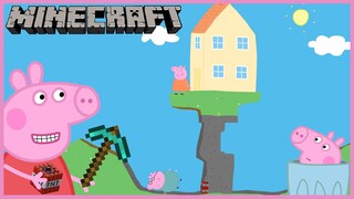 Peppa Pig Plays Minecraft in Real Life