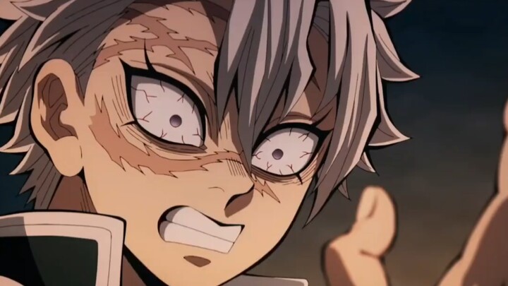 Looks like Inosuke Hashibira has really never faced an Upper Rank before.