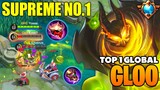 SUPER ANNOYING!! SUPREME N0.1 GLOO GAMEPLAY - Top 1 Global Gloo Build - Mobile Legends [MLBB]