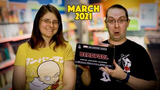 UNBOXING! Marvel Collector Corps March 2021 Deadpool 30th Anniversary Funko Amazon Subscription Box