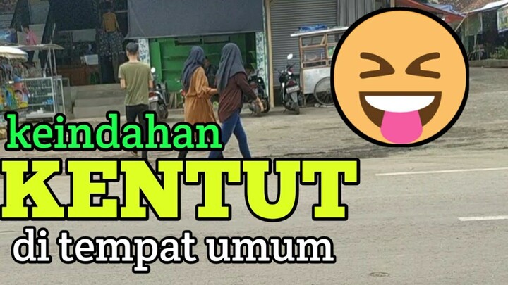 PRANK KENTUT DI TEMPAT UMUM ll part 1 ngakak pisan gays...
