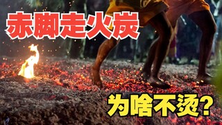 لماذا يمشون حفاة على حفرة فحم؟ لماذا لا تحترق أقدامهم؟