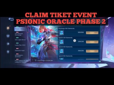 Claim Tiket Event Psionic Oracle Phase 2