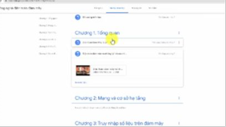 Xây dựng đề cương bài giảng trên Google Classroom